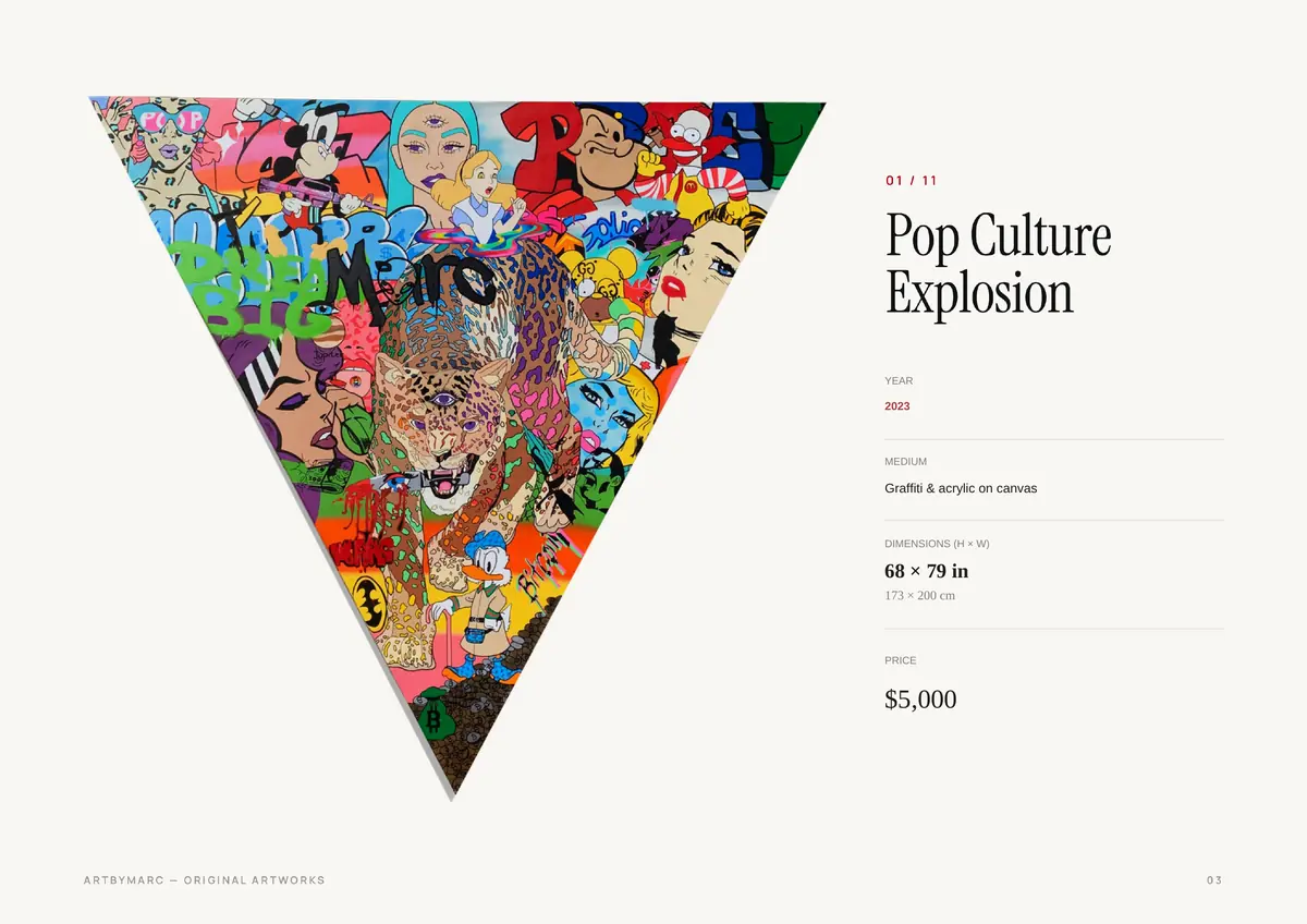 Page 3 of 23 — Pop Culture Explosion, $5,000