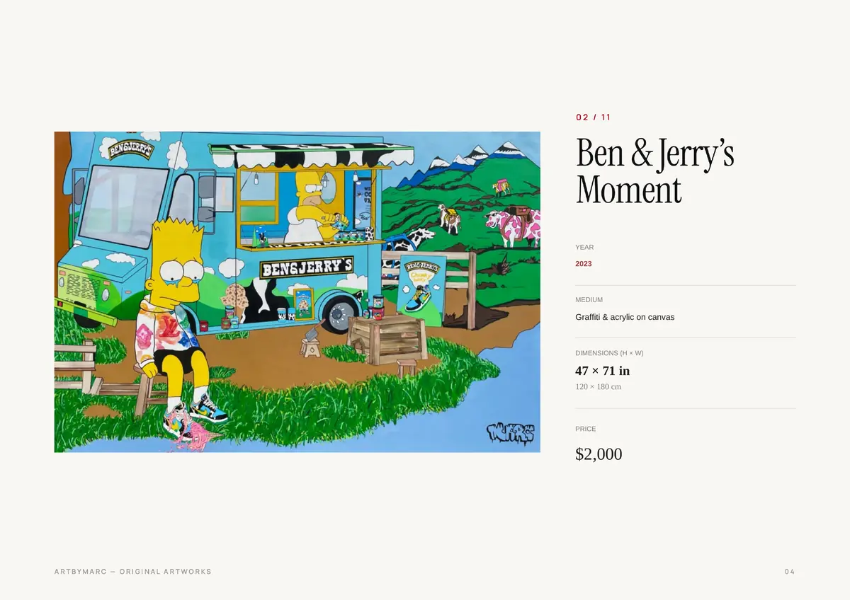 Page 4 of 23 — Ben & Jerry's Moment, $2,000